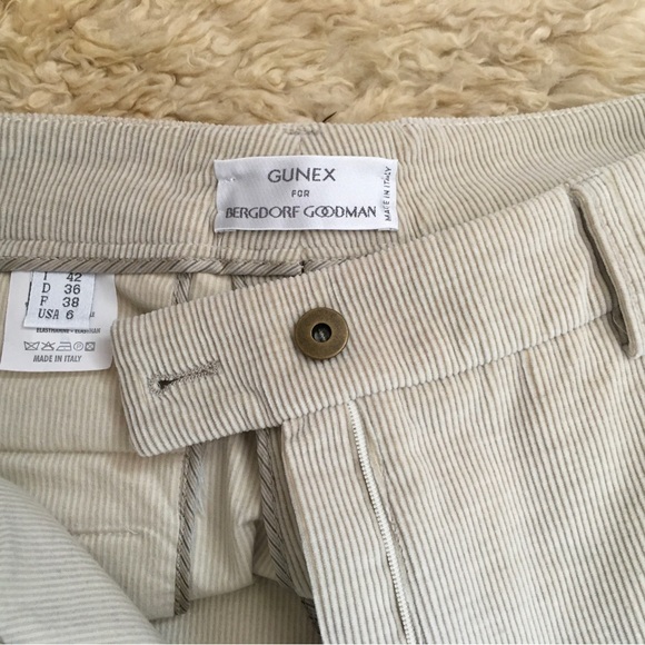 Gunex Italy baby Corduroy cropped boot pants, size 6 - Picture 2 of 12